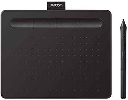 Wacom Intuos Drawing Tablet, with Free Creative Software Download, 7.9"x 6.3", Black, CTL-4100/K0-C, Small