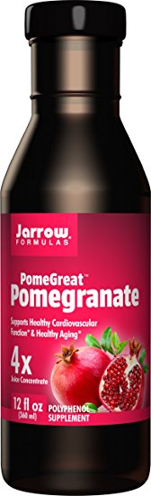 Jarrow Formulas Pomegranate Juice Concentrate, For Brain and Cardiovascular Support, 12 Fluid Ounce