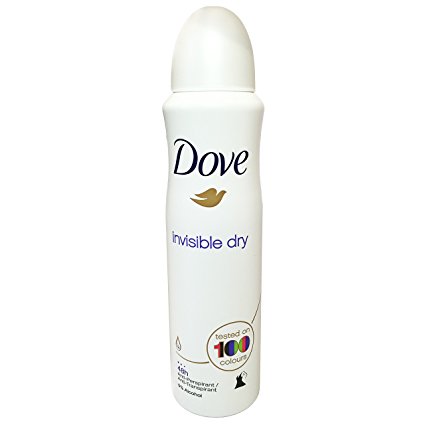 Dove Invisible Dry Antiperspirant Spray Deodorant For Women 150 ml ( Pack of 10 )   Our Travel Size Perfume