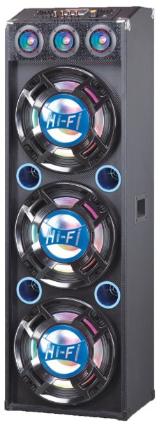 QFX SBX-412300BTBL Speaker with Built-In Amplifier Bluetooth - Blue