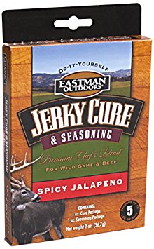 Eastman Outdoors 38467 Wild Game Jerky Cure and Seasoning Kit, Spicy Jalapeno