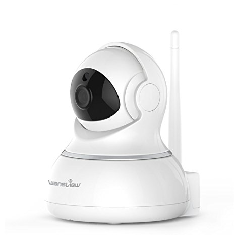 Wansview Wireless IP Camera, WiFi Home Security Surveillance Camera for Baby /Elder/ Pet/Nanny Monitor, Pan/Tilt, Two-Way Audio & Night Vision Q3 (White)