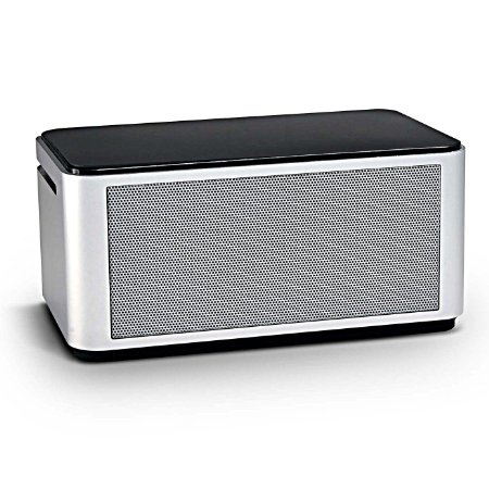 OREI Diamond Enhanced Bass NFC Bluetooth 40 Wireless Speaker Powerful Sound Built in Mic Aluminum Body Touch Panel and Compact Size