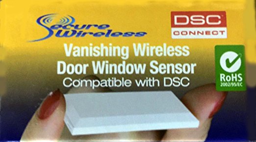 Tyco WIRELESS VANISHING DOOR/WINDOW CONTACT 5/8 MAGNET GAP EV-DW4975