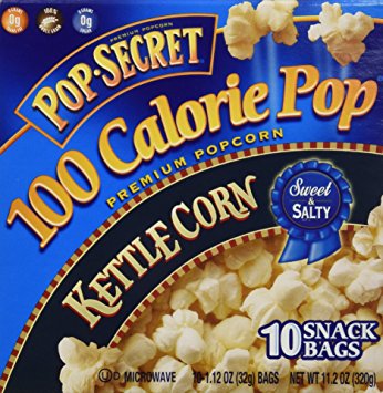 Pop Secret 100 Calorie Kettle Corn - 11.2 oz - 10 ct
