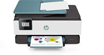 HP OfficeJet 8015 (A4) Colour Inkjet Wireless All-in-One Printer (Print/Copy/Scan) 256MB 2.2 inch LCD 18ppm (Mono) 10ppm (Colour), 46 x 34.12 x 23.4 cm