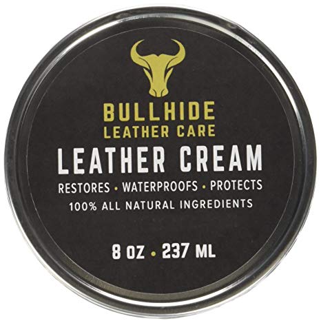 Bullhide Leather Care X00140RSU1-8oz Leather Cream, 8 oz