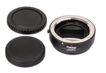 Fotasy NAEFA Auto Focus Canon EOS Lens to Sony E-mount NEX Mirror Less Camera Adapter Ring (Black)