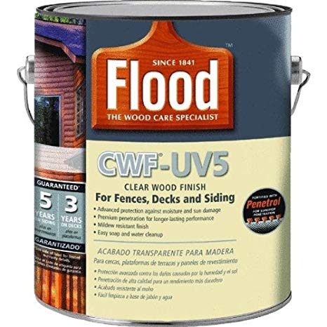 Flood Cwf-Uv5 Wood Finish Oil Base Natural 1 Gal