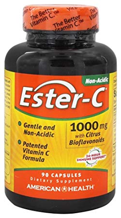 Ester-C 1000 mg with Citrus Bioflavonoids American Health Products 90 Caps, 3 Count