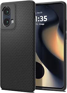 Spigen Liquid Air Designed for Motorola Edge 2024 Case - Matte Black