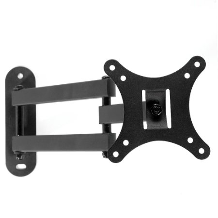 Lumsing Articulating Tilt Swivel extend Full motion Corner 10-24" LCD LED TV Wall Mount Bracket with Magnetic Bubble Level