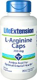 Life Extension Arginine Capsules 700 mg 200 Count