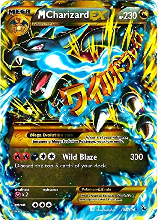 Pokemon - Mega-Charizard-EX (108) - XY Flashfire - Holo