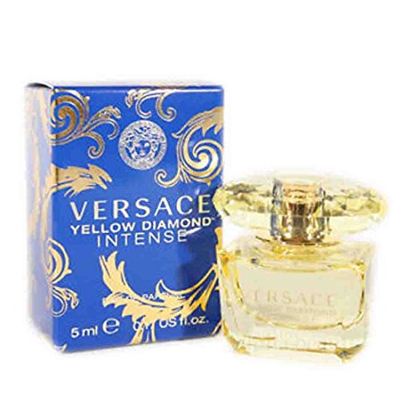 Versace Yellow Diamond Intense 0.17 oz / 5 ml EDP SPLASH WOMEN NEW IN BOX MINI