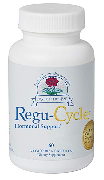 Ayush Herbs Regu-Cycle Hormonal Support, 60 Capsules