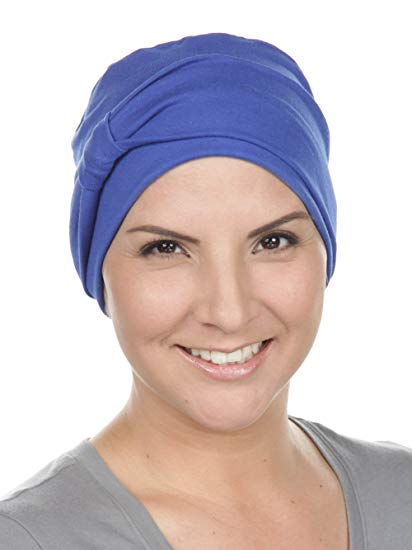 Double Layered Comfort Cotton Chemo Sleep Cap & Headband Beanie Hat Turban for Cancer