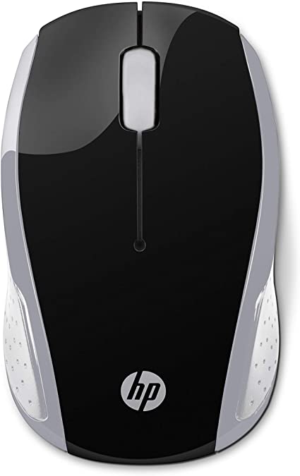 HP Wireless Mouse 200 (Black/Silver, 2HU84AA)