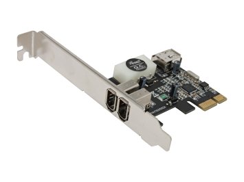 Rosewill PCIE FireWire 1394a Card 2 1 Ports Components Other RC-504