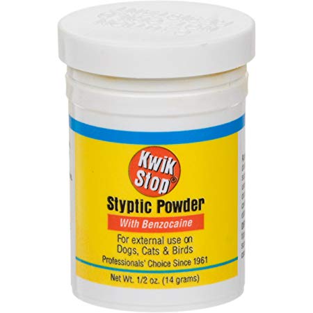 Kwik Stop Styptic Powder for Pets 1/2 OZ