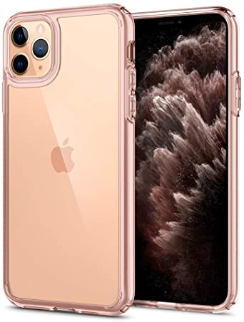 Spigen Ultra Hybrid Works with Apple iPhone 11 Pro Max Case (2019) - Rose Crystal