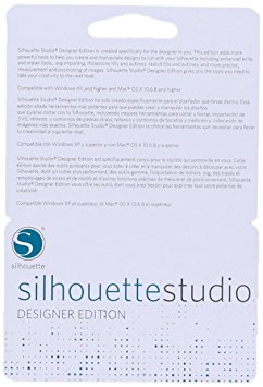 Silhouette Studio Designer Edition Software Card for Scrapbooking