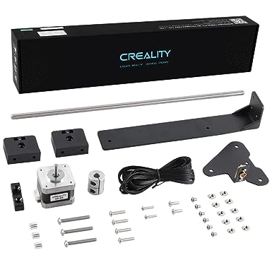 Official Creality 3D Printer Ender 3 Dual Z-axis Upgrade Kit with Lead Screw, Metal Power Supply Holder and Stepper Motor, 3D Printer Ugrades Kit for Ender 3, Ender 3 Pro, Ender 3 V2, Ender 3 Neo, Ender 3 V2 Neo