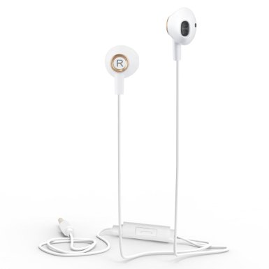 e-Buds (TM) Stereo Clear Sound In-Ear Earphones with Built-in Mic for iPhone iPad iPod Samsung Galaxy and More