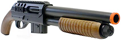 BBTac BT-M47 Sawed-Off Style Spring Shotgun, Black