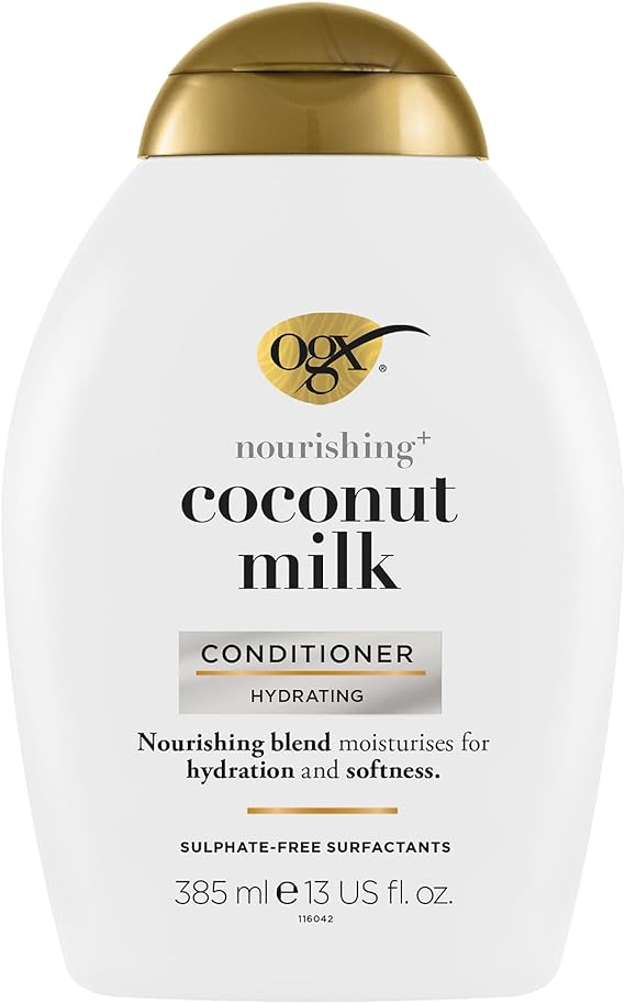 OGX Nourishing Coconut Milk Conditioner by Organix for Unisex, 13 oz, 1 Count