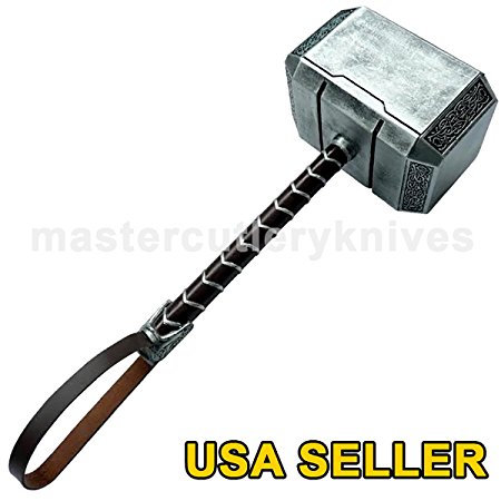 Thor Msters 2016 Resin Hammer Full Size Prop Upgraded Version Replica - USA SELLER