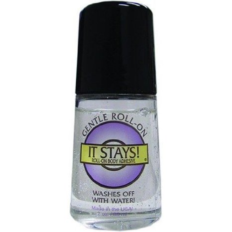 Bell-Horn It Stays! Roll-On Body Adhesive, 2 fl. oz.