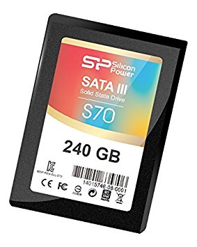Silicon Power S70 240GB MLC 2.5" 7mm SATA III 6Gb/s Internal Solid State Drive (SSD)