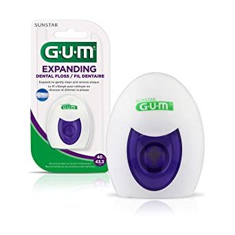 GUM Expanding Dental Floss, 43.3 Yards