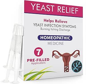 Yeast Infection Treatment for Women | 7 Pre-Filled Applicators w/ Borax | Antifungal Ointment Helps Relieve Itching & Irritation | Vaginal Aid for Inflammation, Dryness & Watery Discharge