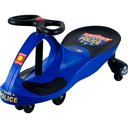 Ride on Toy, Police Car Ride on Wiggle Car by Lil’ Rider – Ride on Toys for Boys and Girls, 2 year old and up