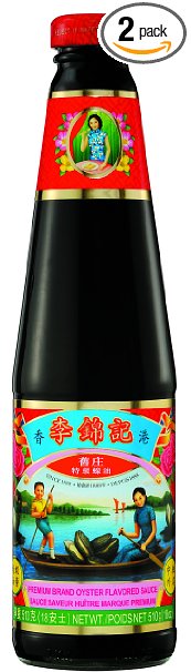 Lee Kum Kee Premium Oyster Sauce, 18-Ounce Glass Bottles (Pack of 2)
