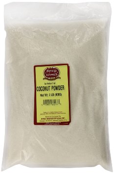 Spicy World Shredded Desiccated Unsweetened Coconut 2 Pound