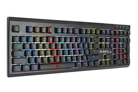 G. Skill RIPJAWS KM570 RGB Minimalistic Fully Utilized Mechanical Gaming Keyboard, Cherry MX Speed Silver