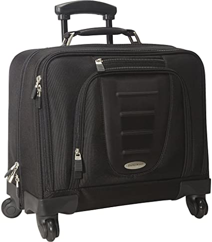 Samsonite Spinner Mobile Office in Wheeled Laptop Briefcase in Black