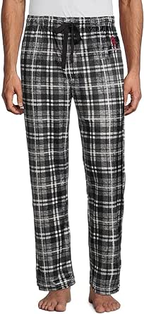 U.S. Polo Assn. Men's Pajama Pants - Ultra Soft Fleece Sleep and Lounge Pants (Size: S-XL)