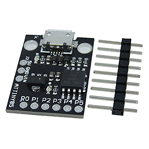 TOOGOO(R) The development of miniature Mini module ATTINY85 USB MCU Development Board Black