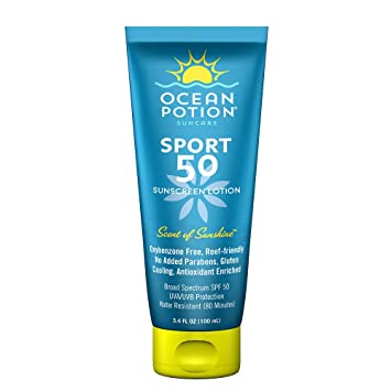 Ocean Potion Sport SPF 50 Sunscreen Lotion, 3.4 Ounce