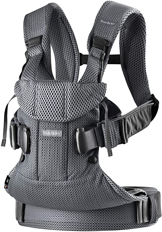 BABYBJÖRN Baby Carrier One, Anthracite, Mesh