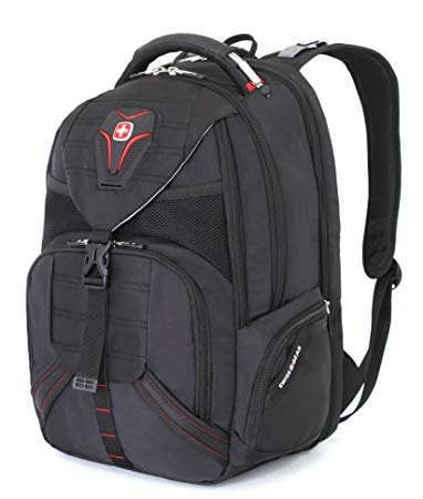 Swiss Gear SA5892 Black TSA Friendly ScanSmart Laptop Backpack - Fits Most 15 Inch Laptops and Tablets