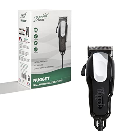 Wahl Professional Sterling Nugget Clipper #8482 – Great for Professional Stylists and Barber – Rotary Motor