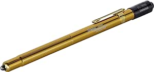 Streamlight 65024 Stylus 3-AAAA LED Pen Light, Gold with White Light 6-1/4-Inch - 11 Lumens