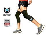 Premium Knee Compression Sleeves 2 pcs - Ultra Lightweight Knee Sleeves for Running Hiking Basketball Working Out and All Types Of Outdoor Activities - Protects Patella - Improves Circulation - Endurance Shield 360 - 100 Money Back Guaranteed