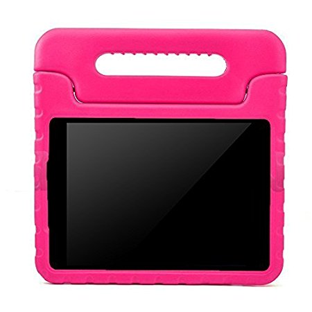 BMOUO Samsung Galaxy Tab E Lite 7.0 inch Kids Case - EVA ShockProof Light Weight Kids Case Super Protection Cover Handle Stand Kids Children Case for Samsung Galaxy Tab E Lite 7-Inch Tablet - Rose