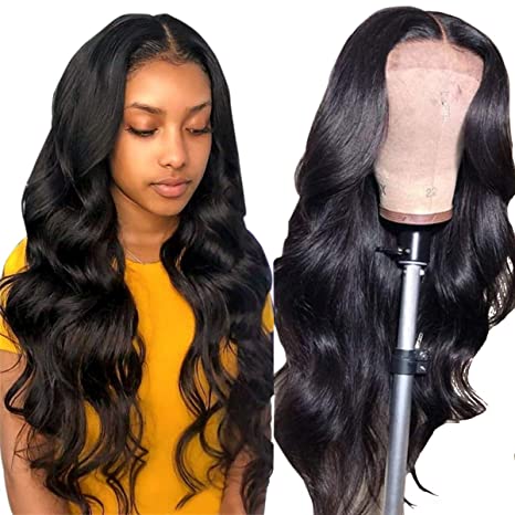 Alipearl Hair Deep Part Lace Closure Wig Body Wave 6x6 Closure Wig 150% Density Pre Plucked 8A Brazilian Human Hair Wigs With Baby Hair For Black Women Ali Pearl Hair Wig(22 inch)